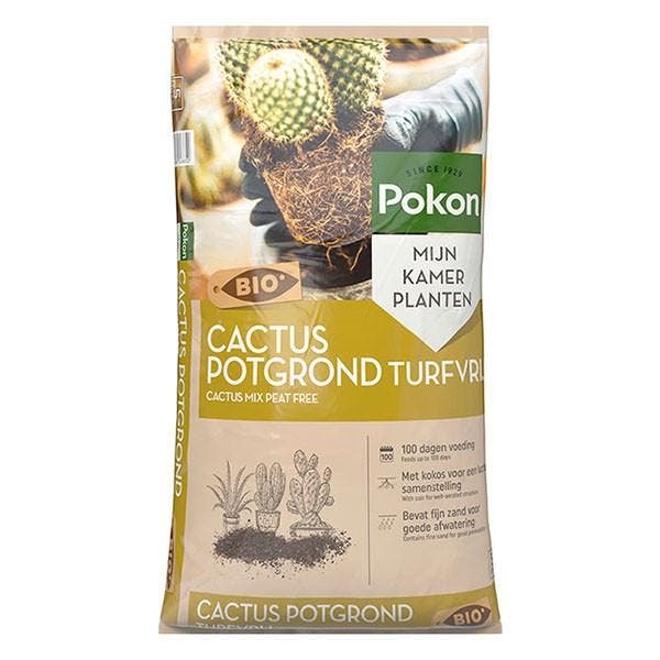 Cactus potgrond | Pokon | 5 liter (Bio-label, Turfvrij), Tuin en Terras, Aarde en Mest, Verzenden