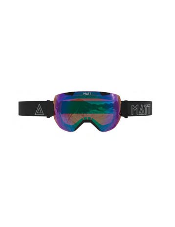 MATT skibril Ski Collectie Synchro Camo Black - Light Blu..., Kleding | Heren, Wintersportkleding, Verzenden, Nieuw