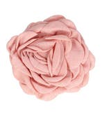 Haarspeld Duckklem 10cm – Haarbloem Roos – Lichtroze, Nieuw