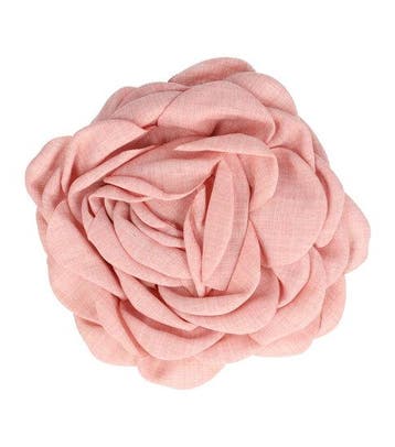 Haarspeld Duckklem 10cm – Haarbloem Roos – Lichtroze, Nieuw