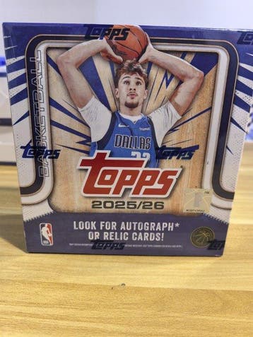 2025/26 Topps Topps 2025/26 Gesigneerde kaart, Parallel, Verzamelen, Nieuw