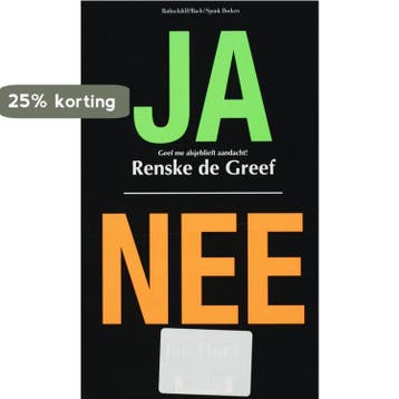 Ja/Nee - R. de Greef 9789049950170, Verzenden, Zo goed als nieuw, R. de Greef