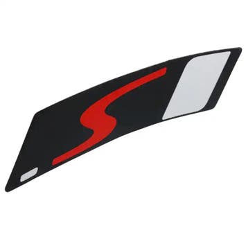 Vespa Piaggio Velg Sticker S Zwart / Rood - 2H003007000A1, Ophalen of Verzenden, Nieuw