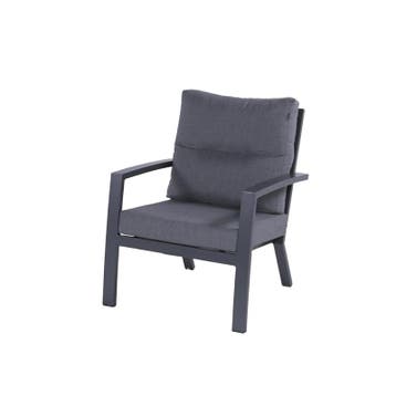 Hartman Canberra Stoel Donker Grijs- Lounge Stoel -, Nieuw