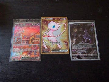 Pokémon Verzegelde kaart - Mew, Mewtwo Full art, Promo card,, Nieuw