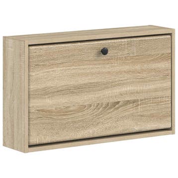 vidaXL Wandgemonteerde Schoenkast BREDA 71 x 17 x 43 cm, Verzenden, Nieuw