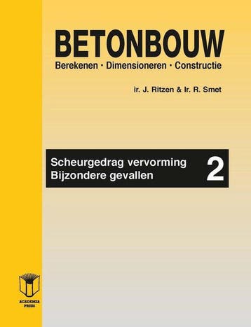 9789038219721 Betonbouw - Deel 2 | Tweedehands, Verzenden, Zo goed als nieuw, Jan Ritzen