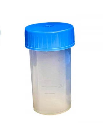 Plastic Potjes met Deksel     60 ml  20 stuks, Ophalen of Verzenden, Nieuw