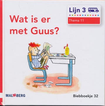 Lijn 3 Biebboekje 32, thema 11, Wat is er met Guus?, Verzenden, Nieuw
