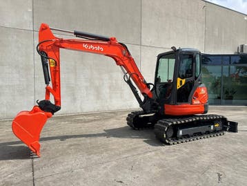 Veiling: Midigraafmachine Kubota KX155-3SZ Diesel 2012, Ophalen, Graafmachine