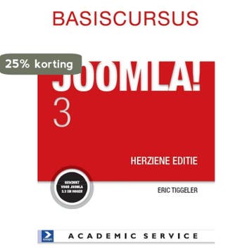 Joomla! 3 / Basiscursussen - Eric Tiggeler 9789462450332, Verzenden, Zo goed als nieuw, Eric Tiggeler