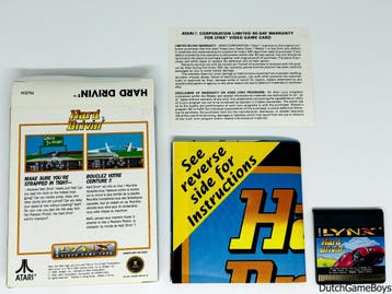 Atari Lynx - Hard Drivin, Verzenden, Gebruikt