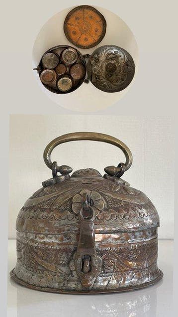 Doos (10) - Paan Dan (Betel Box) – 10-delige set met