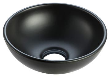 Kimo opzetwastafel 275x275x105 mat-zwart, Verzenden, Nieuw