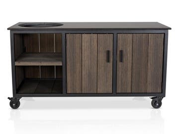 Fraaii Buitenkeuken Bamboo Graphite Inferno XL, Verzenden, Nieuw