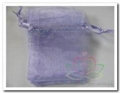 Cadeauzakje giftbag Organza Lila 7x9 cm, Ophalen of Verzenden, Nieuw
