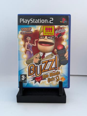 Buzz The Music Quiz - Playstation 2, Spelcomputers en Games, Verzenden, Gebruikt
