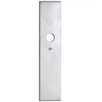SKG3 rechthoekig schild blind buiten mat chroom, Verzenden, Nieuw