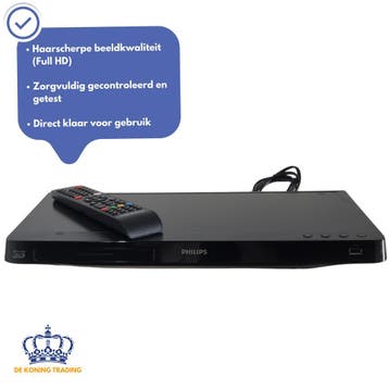Philips BDP3380/12 | Blu-ray Speler | Blue Ray Speler | DVD, Verzenden, Gebruikt, Philips