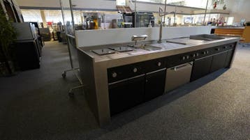 RVS maatwerk bakwand, Ophalen, Gebruikt, Overige typen