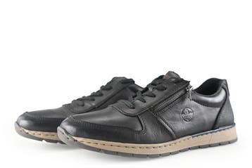 Rieker Sneakers in maat 43 Zwart, Kleding | Heren, Schoenen, Verzenden, Zwart, Rieker, Sneakers of Gympen