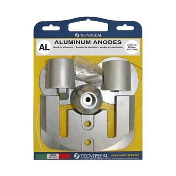 Tecnoseal Aluminium Anode Kit voor Mercruiser Bravo III (na, Watersport en Boten, Buiten- en Binnenboordmotoren, Ophalen of Verzenden