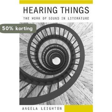 Hearing Things - Angela Leighton 9780674983496, Verzenden, Gelezen, Angela Leighton