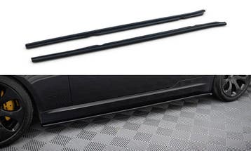 Sideskirts Aanzets BMW 6 Serie E63 E64 B4421, Nieuw, Links, BMW