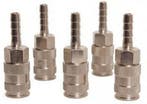 FERM CRA1026 - Snelkoppeling 8 mm slangpilaar 5 st, Doe-het-zelf en Verbouw, Verzenden, Nieuw