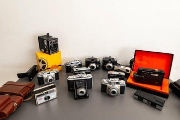 Kodak, Agfa collectie - **lees tekst** Analoge camera, Audio, Tv en Foto, Nieuw