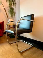 Knoll - Ludwig Mies van der Rohe - Stoel - Leder, Roestvrij