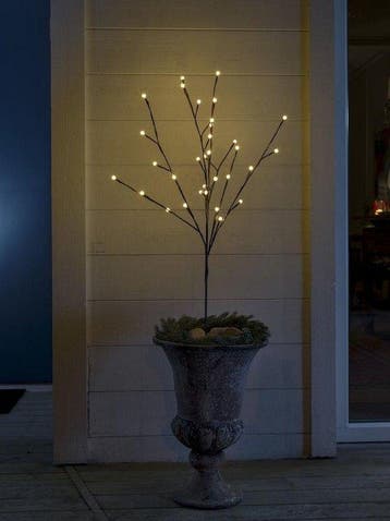 Konstsmide Decoratietak 32 Led Ip44 45 X 100 Cm Staal Amber, Verzenden, Nieuw