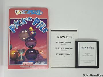 Atari 2600 - Ubisoft - Pick N Pile, Verzenden, Gebruikt
