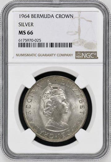 Bermuda (Britse overzeese gebieden). Elizabeth II. 1 Crown