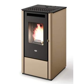 Eva Calòr Kali Pelletkachel 9kW – NIEUW IN DOOS + Combideal, Verzenden, Overige brandstoffen, Nieuw, Pelletkachel