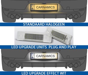 Kentekenverlichting LED | geschikt voor Opel Astra F Station, Verzenden, Nieuw, Opel