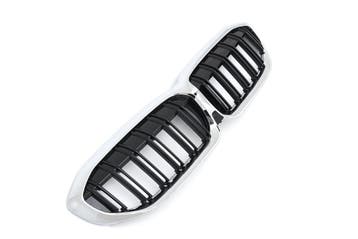 Grille Grille chrome zwart geschikt voor BMW 3 Serie G20 G21
