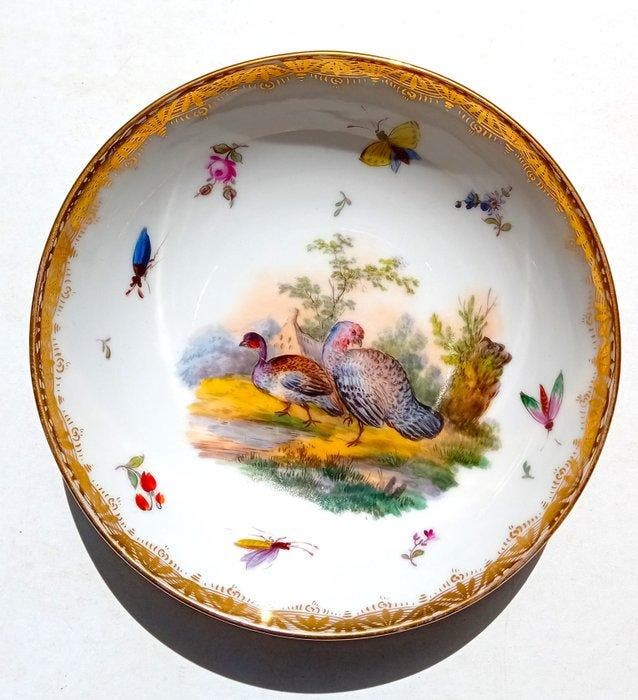 Helena Wolfsohn, After Meissen - Emaille plaat - Porselein, Antiek en Kunst, Antiek | Glas en Kristal