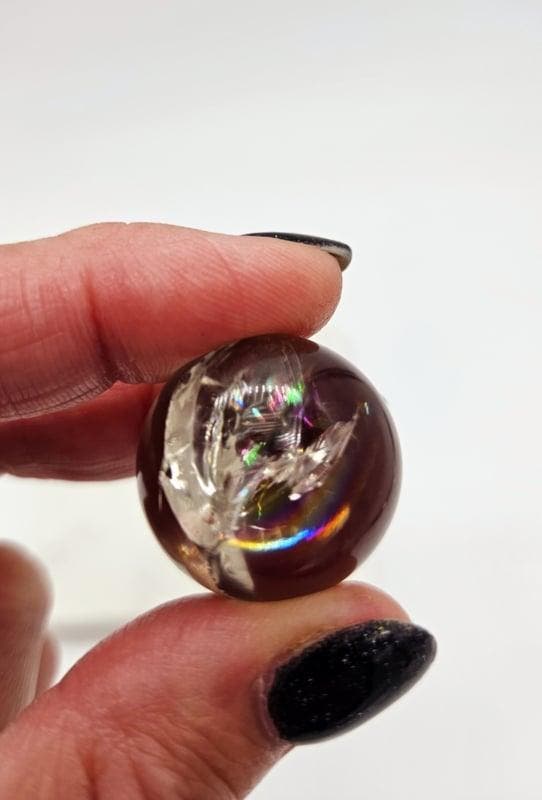 Rookkwarts bolletje - Smoky Quartz, Verzamelen, Mineralen en Fossielen, Ophalen of Verzenden