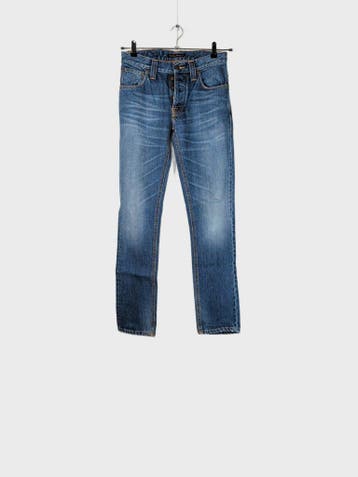 Nudie Jeans co Jeans Dames maat WW29 / L32 Blauw Vintage, Kleding | Dames, Ophalen of Verzenden, Nieuw