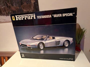 Pocher 1:8 - Modelbouwdoos - Ferrari Testarossa - „Silver, Nieuw