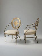 Stoel (2) - Set van twee Italiaanse Chiavari-stijl fauteuils