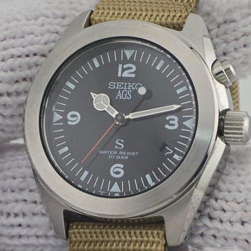 Seiko - SUS AGS - Zonder minimumprijs - 5M22-6C30 - Heren -