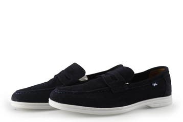 Scapa Instappers in maat 41 Blauw, Kleding | Heren, Overige typen, Zo goed als nieuw, Scapa, Verzenden