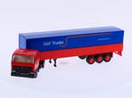 Schaal 1:50 DAF 2800 Lion Car Nr. 58-70 trekker met opleg..., Ophalen of Verzenden, Gebruikt