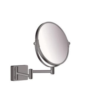 Scheerspiegel AddStoris HansGrohe Geborsteld Zwart Chroom, Ophalen of Verzenden, Nieuw