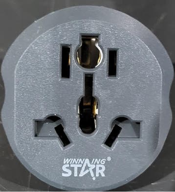 Winning Star Reisadapter Van Uk Naar Eu, Ophalen of Verzenden, Nieuw