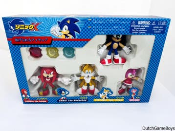 Sonic X - Toy Island - Bendable 4 Figure Pack - 2003 - Japan, Verzenden, Gebruikt