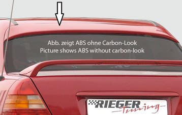 Rieger achterraamspoiler | C-Klasse (W202) - Sedan | stuk ca, Verzenden