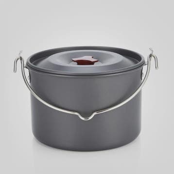 Kampeerpan Hangend 3L Aluminium Outdoor Kookpan Draagbaar vo, Verzenden, Nieuw
